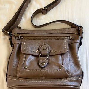 BOC leather crossbody bag